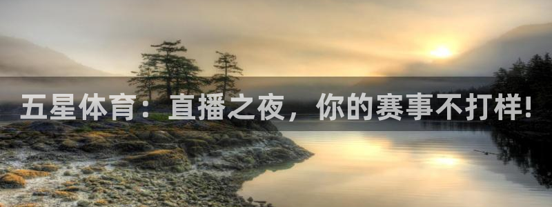 五星体育：直播之夜，你的赛事不打样!