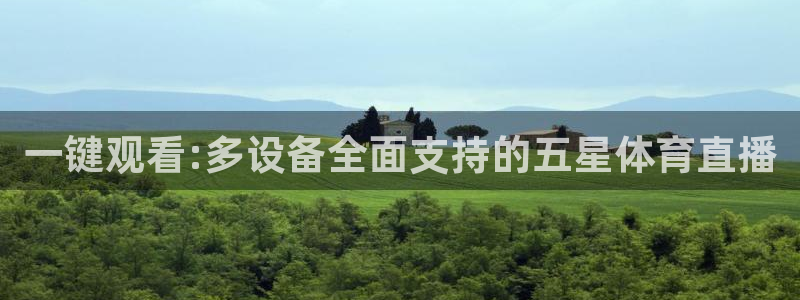 一键观看:多设备全面支持的五星体育直播